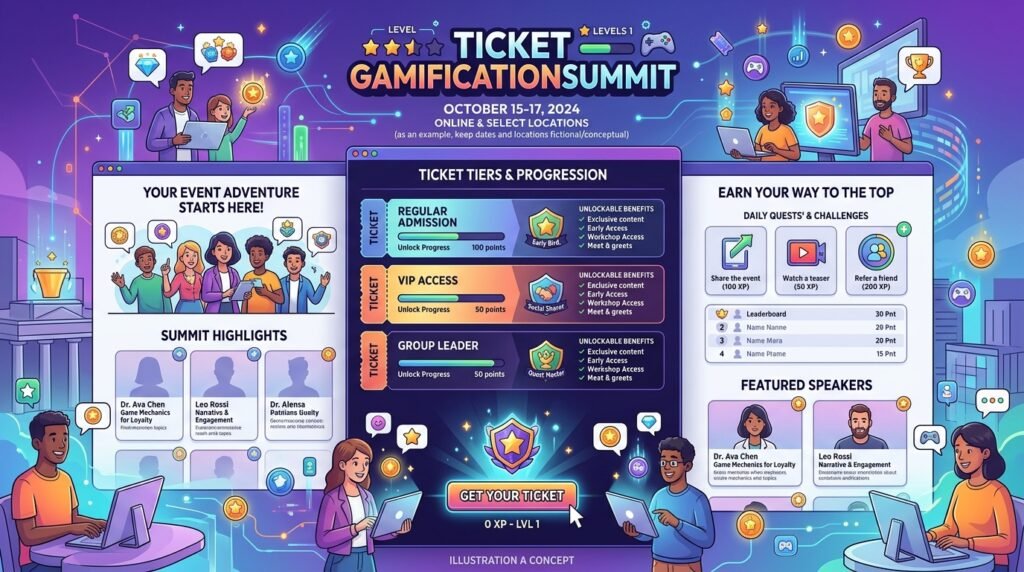 websites for ticket gamificationsummit