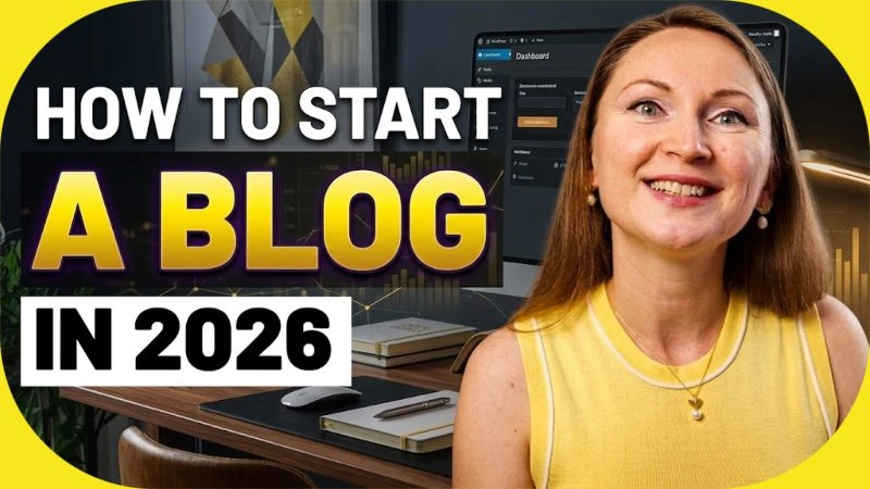 how to start a blog in 2026